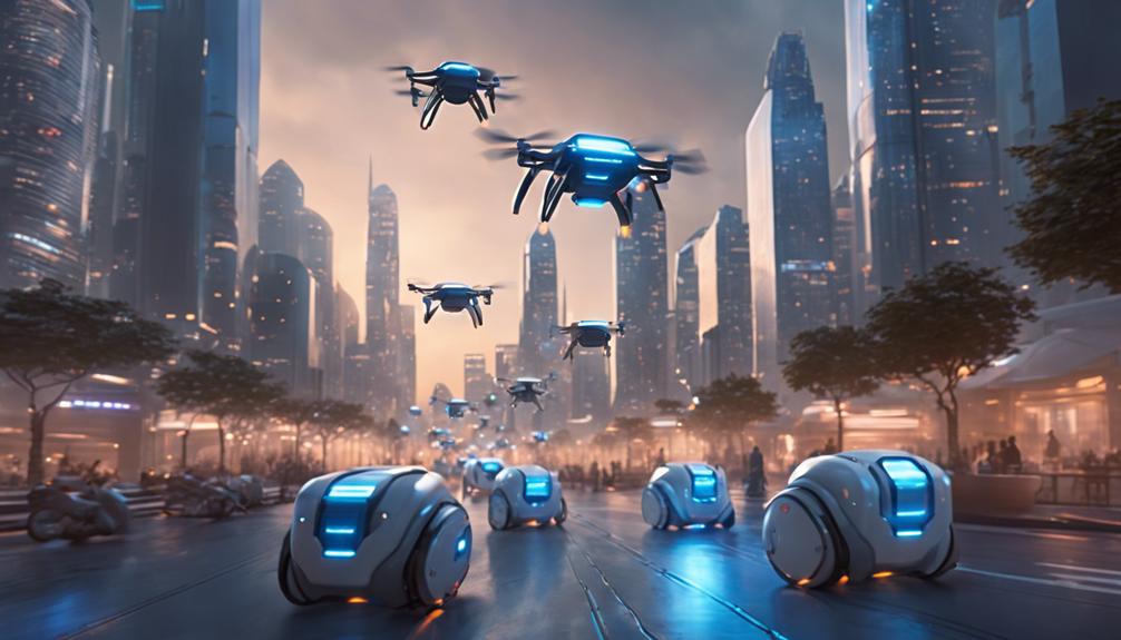 autonomous drones deliver packages