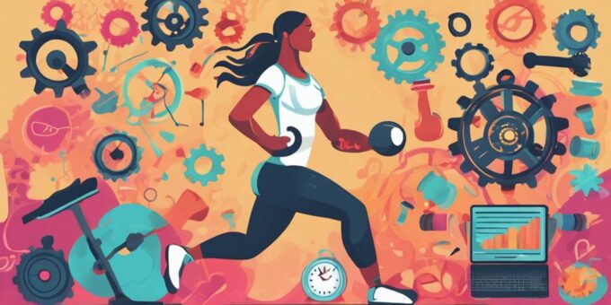 balancing fitness with busyness