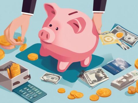 financial balance through saving