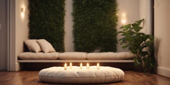 home meditation space creation
