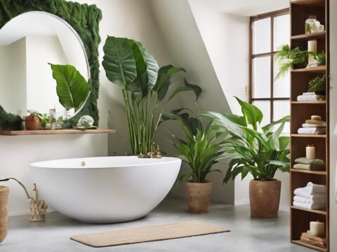 ideal plants for bathrooms