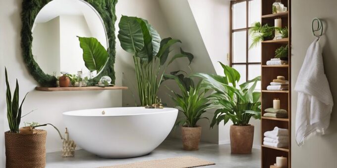 ideal plants for bathrooms