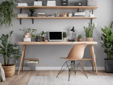 small space home office