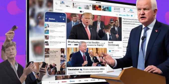 social media in politics